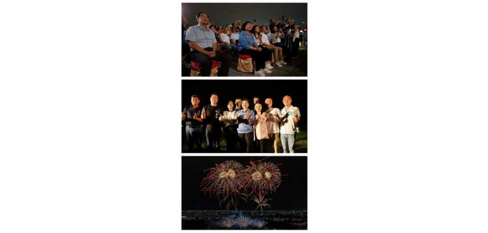 國慶焰火璀璨試放 雲林縣長張麗善:雙十不可錯過的視聽覺雙重盛宴在雲林