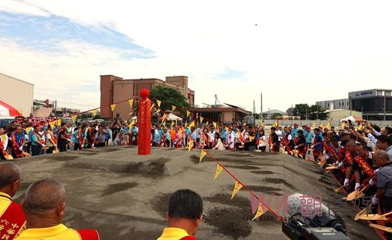 雲林六房媽紅壇動土典禮熱鬧登場　張麗善強調宗教信仰化善念穩定社會