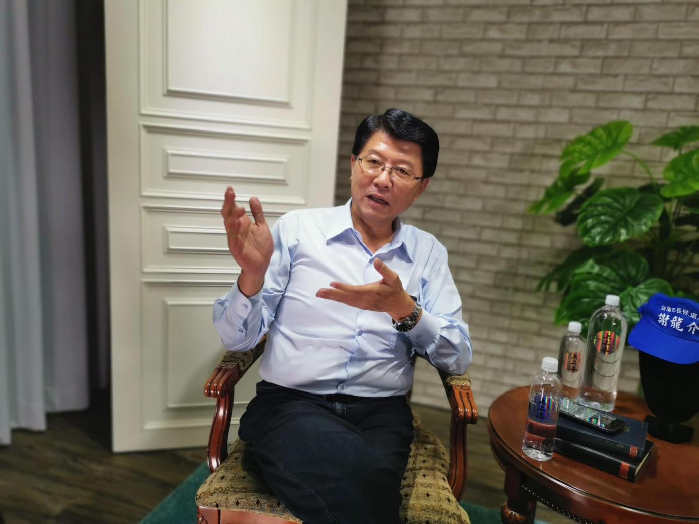 針對白委張啓楷揚言凍結總統府預算,國民黨立委謝龍介15日表示,沒有觀察到總統賴清德有介入個案的跡象。翻攝謝龍介臉書