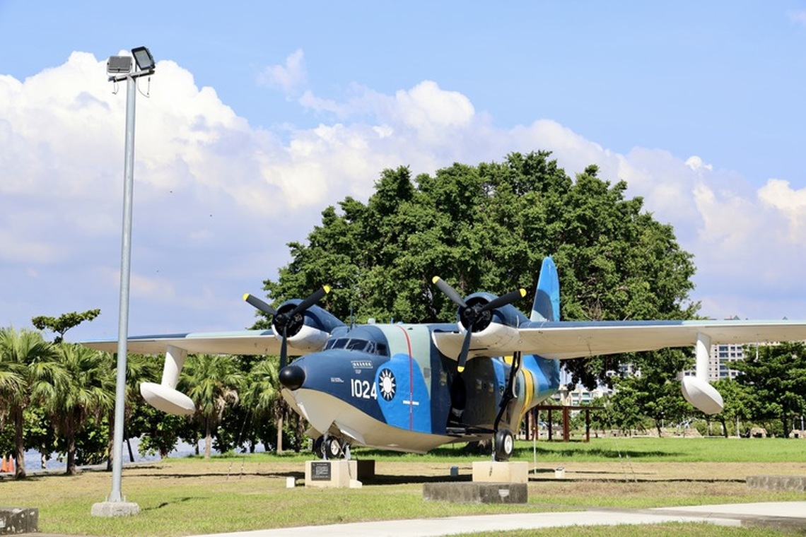 臺南安平港濱公園展8除役軍機
