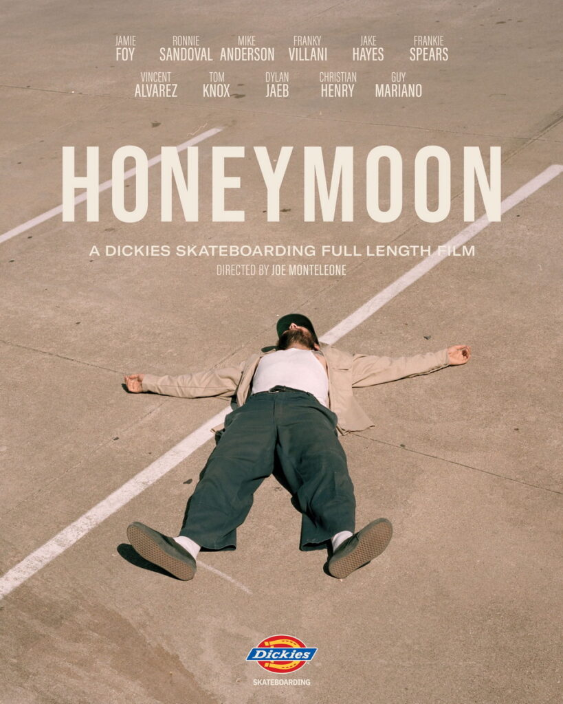 Dickies首部滑板電影《Honeymoon》將於美國上映