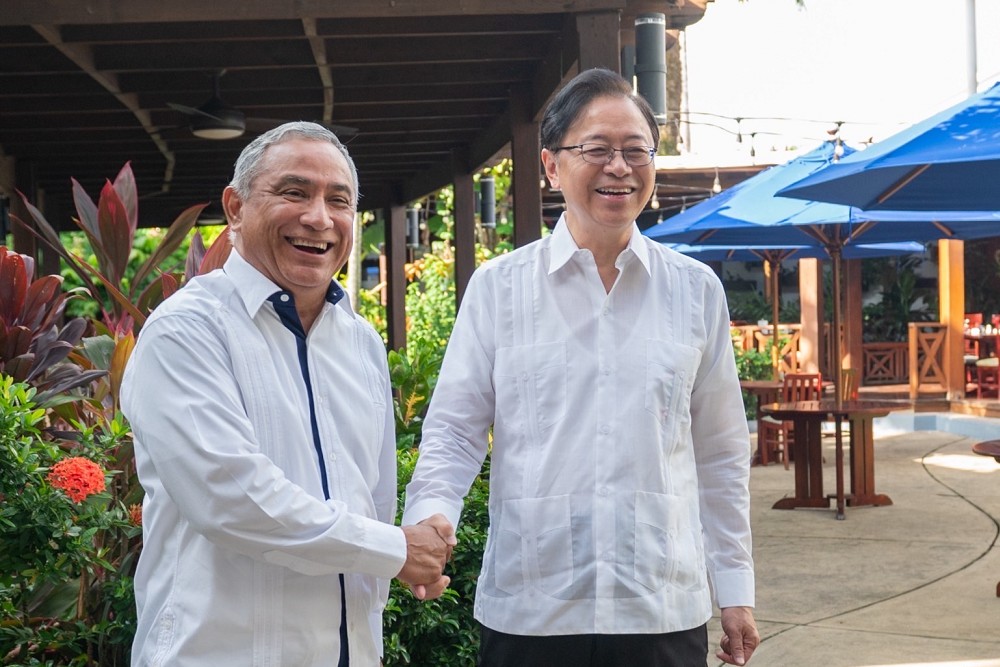 貝里斯總理重申支持台灣 張善政:盼持續深化2國關係 244 貝里斯總理重申支持台灣 張善政:盼持續深化2國關係 243