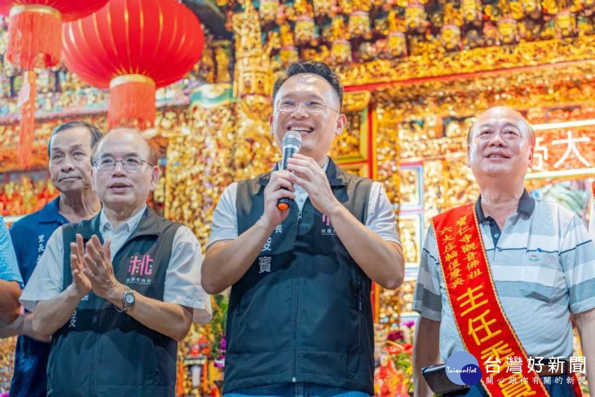 蘇副市長致詞。<br /><br />