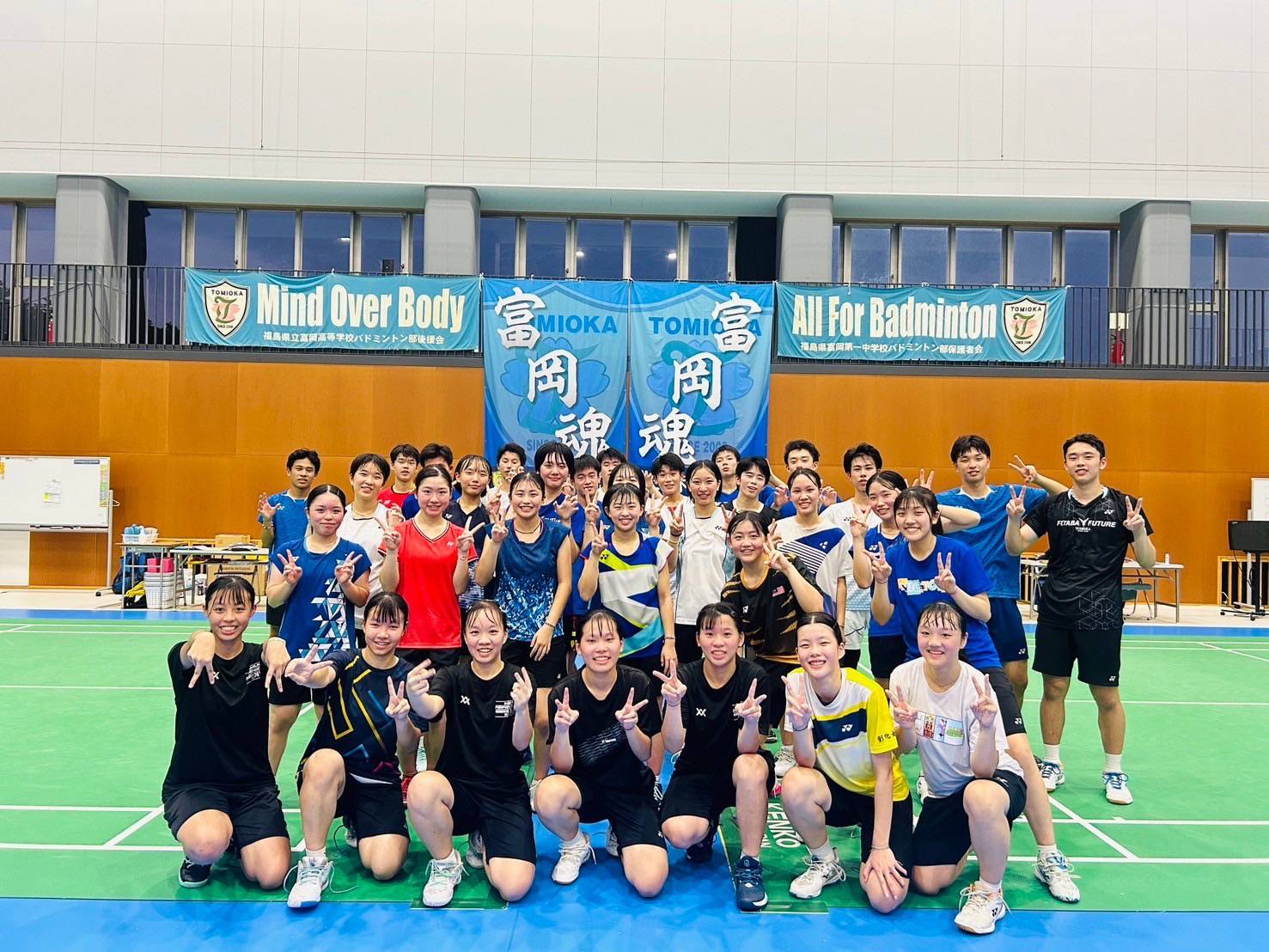 ▲彰化女中羽球及排球運動績優學生，前往日本「雙葉未來學園高中」接受科學化訓練，汲取國際級一流經驗。（彰化女中提供）