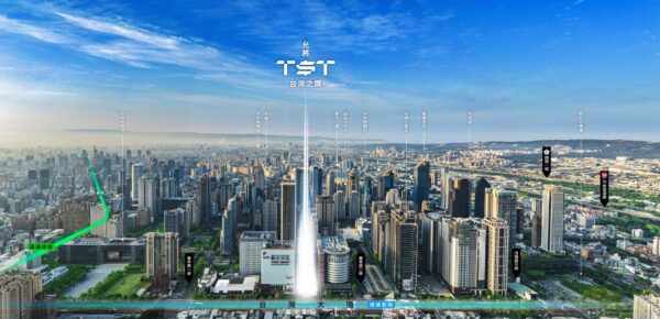 「允將TST台灣之鑽」以地王級規格、頂尖的建築設計與綠建築認證,成為市場的焦點。(圖/允將TST台灣之鑽提供)
