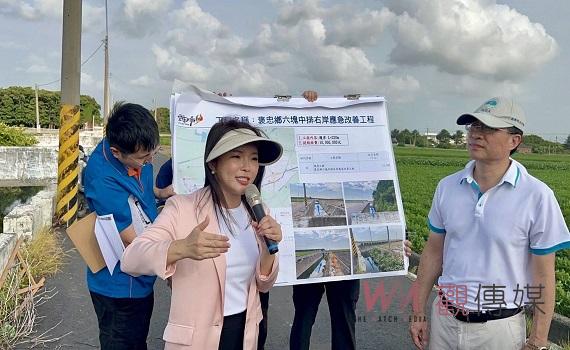 助縣府打造韌性城市 立委張嘉郡爭取46億治水預算