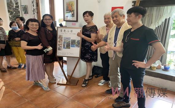 張巧欣、鐘招治、尤惠玲三人聯展 墨色芬芳的藝術美學豐富人生