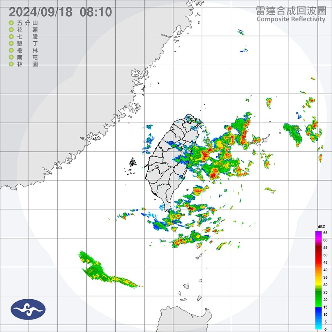 週三葡萄桑颱風外圍水氣影響 北東局部雨、新竹以南防午後雷雨
