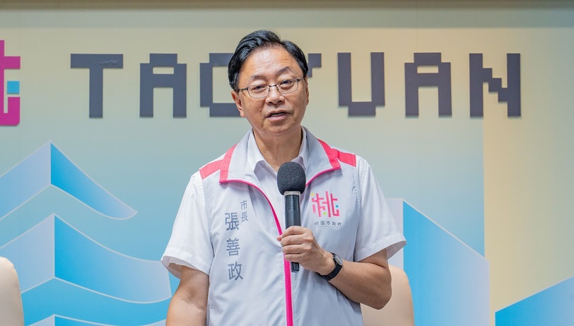 桃園建構智慧便民交通環境　張善政：明年起停車格全面智慧化、公有充電樁車位佔比全臺最高