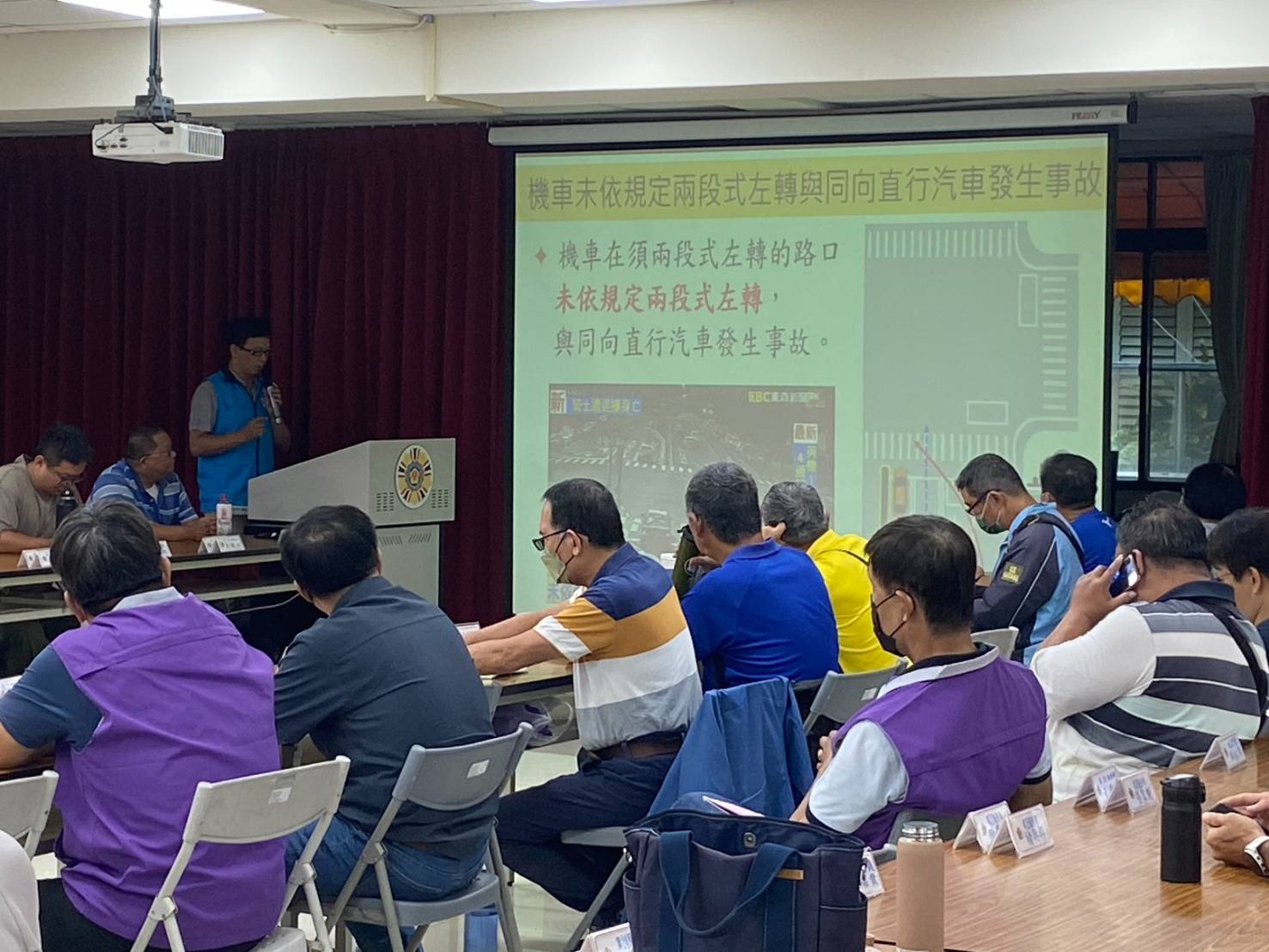 高雄市榮服處辦理路安宣導　「全民樂齡 常見危險行為」