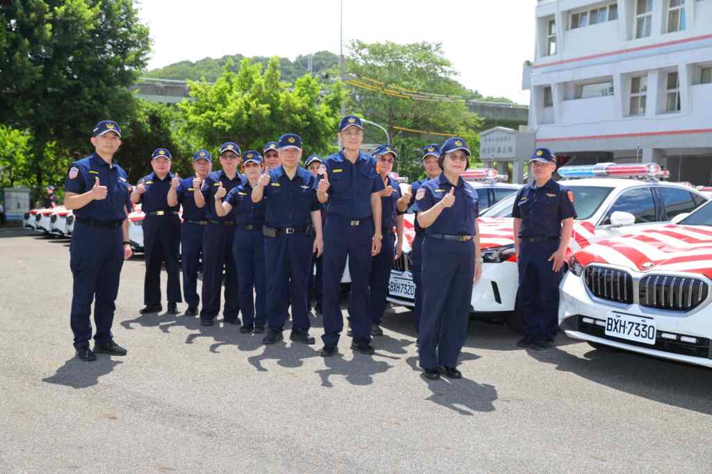 ▲ 國道警購置高性能巡邏車 紅斑馬生力軍報到。(圖:記者洪瑞麟翻攝)