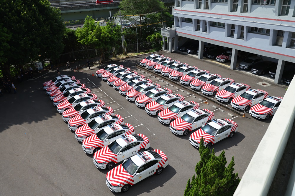 34輛國道高性能巡邏車報到 大幅提高執勤安全係數 234 cnews204240918a03