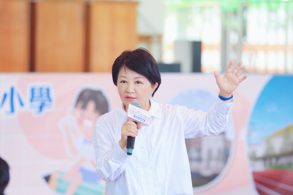「給孩子一個禮堂」首批工程啟動 盧秀燕:再窮也不能窮教育 242 「給孩子一個禮堂」首批工程啟動 盧秀燕:再窮也不能窮教育 241