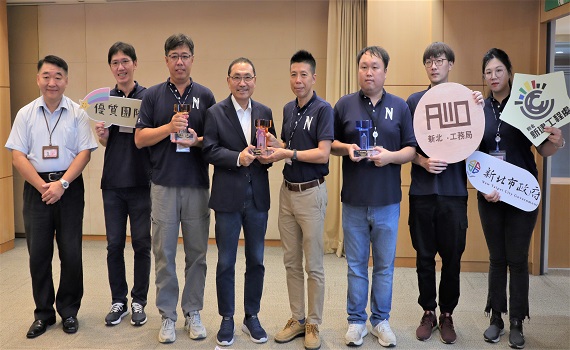新北新工處3工程獲國家卓越建設獎殊榮