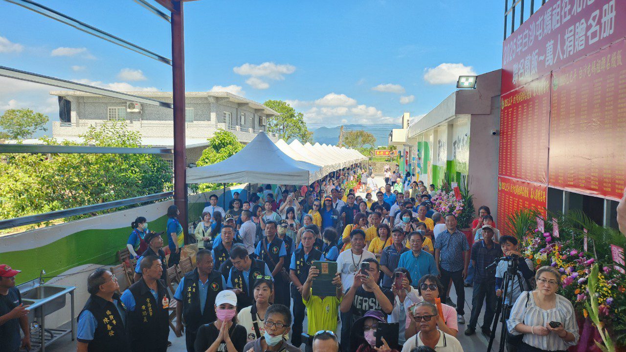 程勝開發捐出500包白沙屯媽祖聯名養生飯 期盼徒步進香時能夠人手一包
