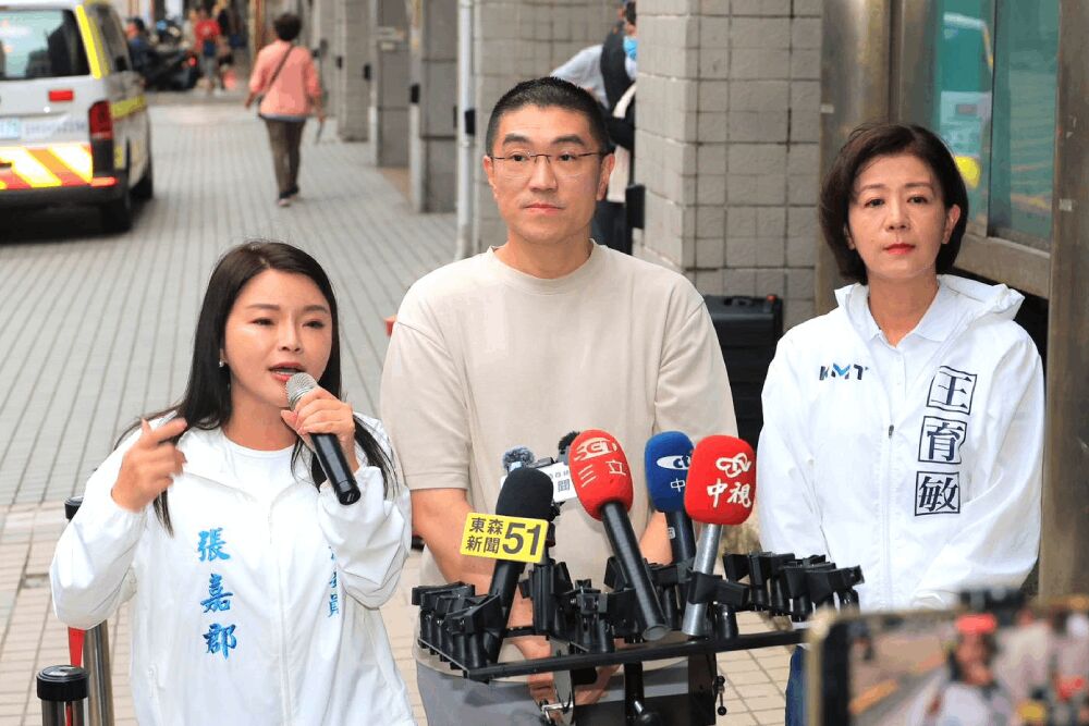 挺謝國樑反惡罷 張嘉郡、王育敏:勿讓罷免耽誤基隆起飛 227 照片來源:中國國民黨基隆市黨部