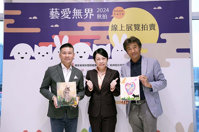 長年關注動保議題並關心流浪動物權益的戴錫欽(左)和乖乖網執行長、前議員楊靜宇(右)及獨家報導新聞媒體集團社長張淯(中)熱心公益不遺餘力,攜手乖乖網,致力於毛小孩的健康與動物福利,找回愛護動物的初心。