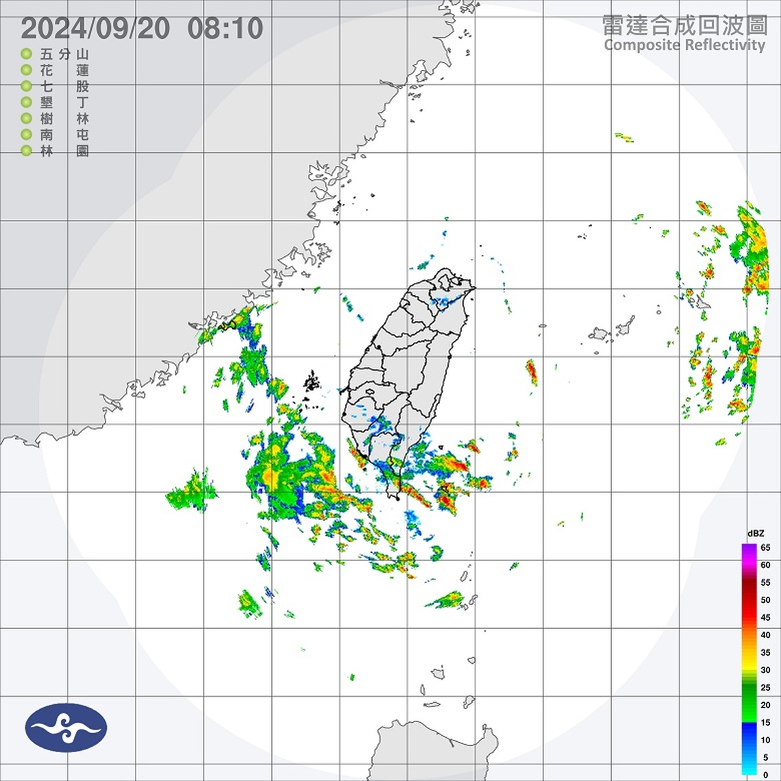 週五南部有雨 午後各地防雷陣雨