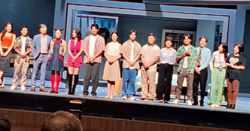 ▲故事工廠2024新版《男言之隱》舞台劇主創團隊、演員群(楊珊雯拍攝)