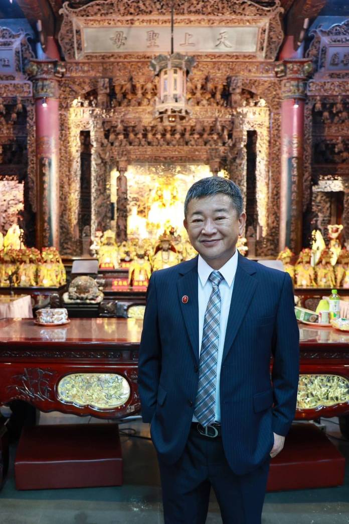 追隨父親腳步!簡征潭熱心公益 同時擔任桃園景福宮、慈護宮主委 145 930320