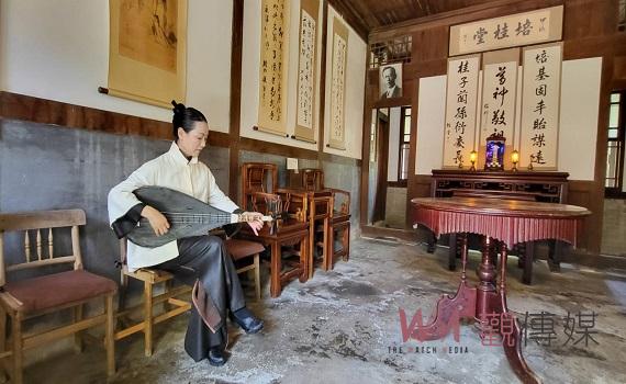 培桂堂首次夜間開園　南管名家王心心彈唱受歡迎