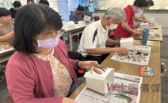 永靖鄉共好協會邀陳威豪司阜談工作 從廟宇外部賞析到飛簷上剪粘美學