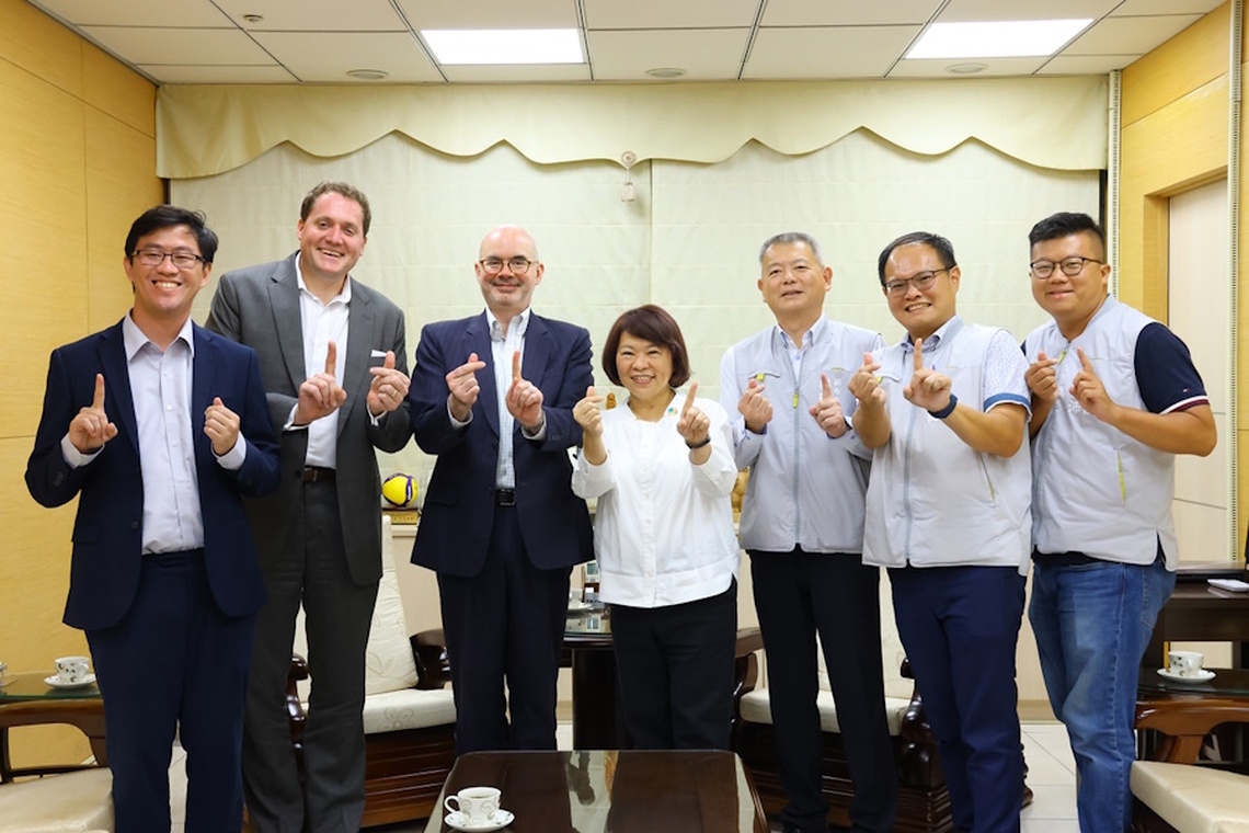 AIT新任處長谷立言拜會 嘉義市長黃敏惠盼持續深化台美友好及合作關係