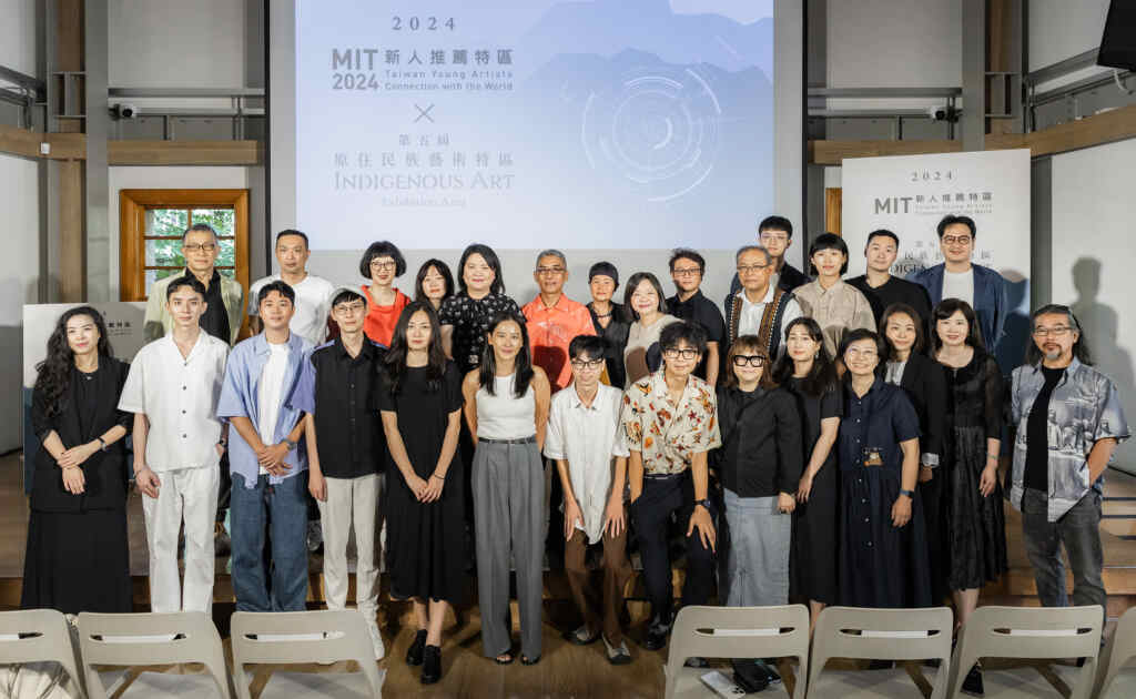 ▲ART TAIPEI 2024台北國際藝術博覽會 Made In Taiwan新人推薦特區 X 台灣原住民族藝術特區。(記者張玉泰翻攝)