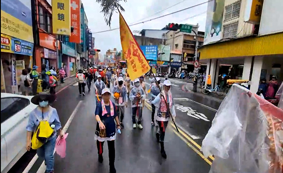 蘭陽媽祖文化節第二天 遶境分三路巡境保平安