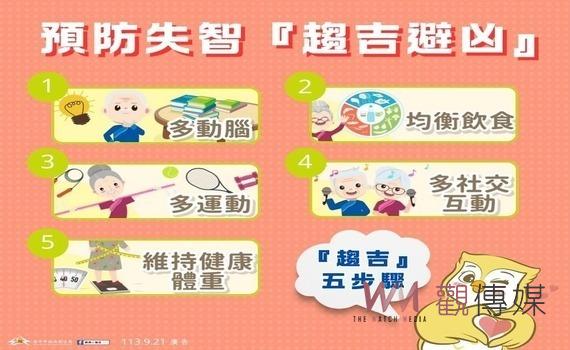 9/21國際失智症日　中市衛生局籲重視失智預防治療及照護