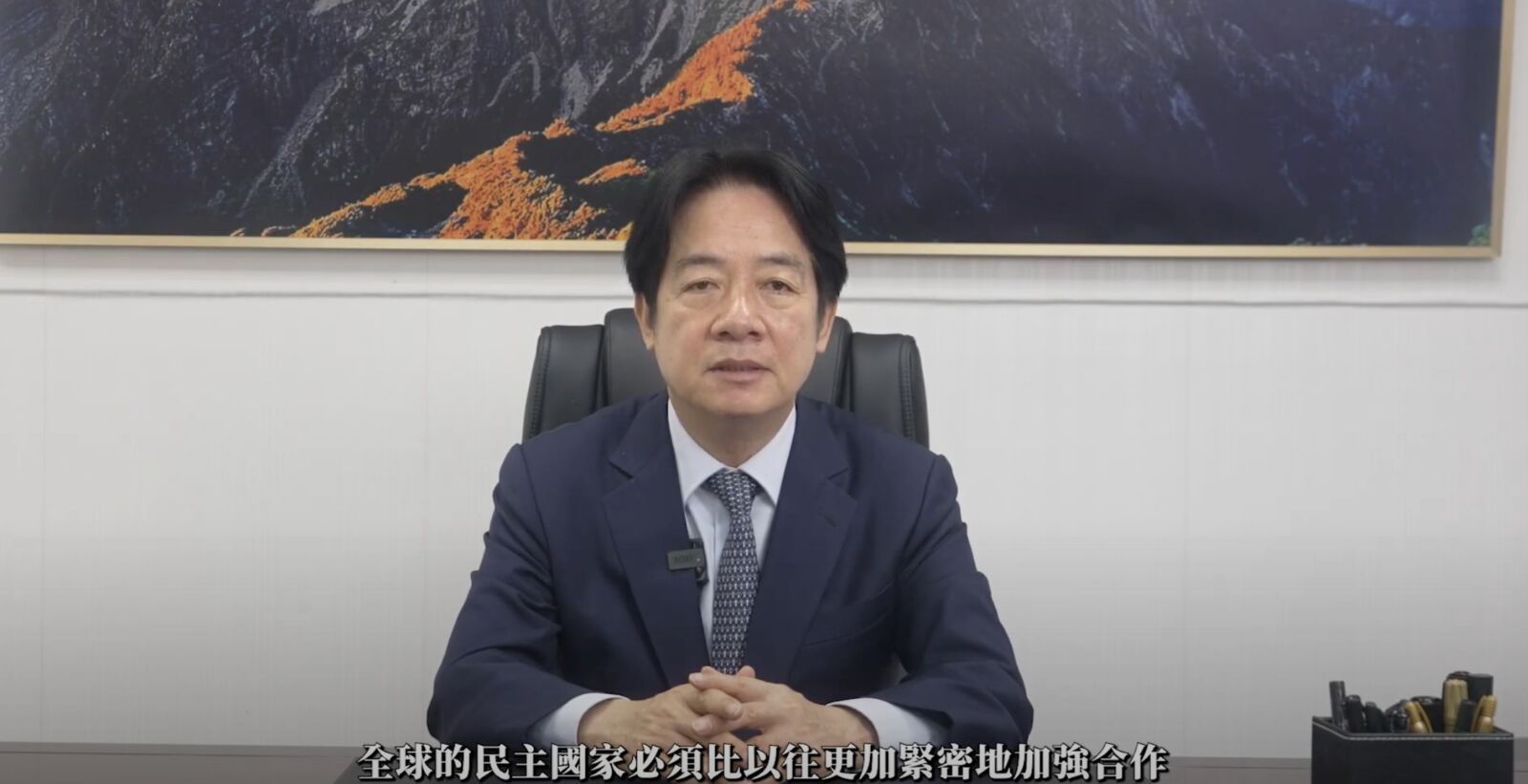 賴清德強調台挪合作重要性 籲民主國家團結面對中俄挑戰 250 賴清德強調台挪合作重要性 籲民主國家團結面對中俄挑戰 249