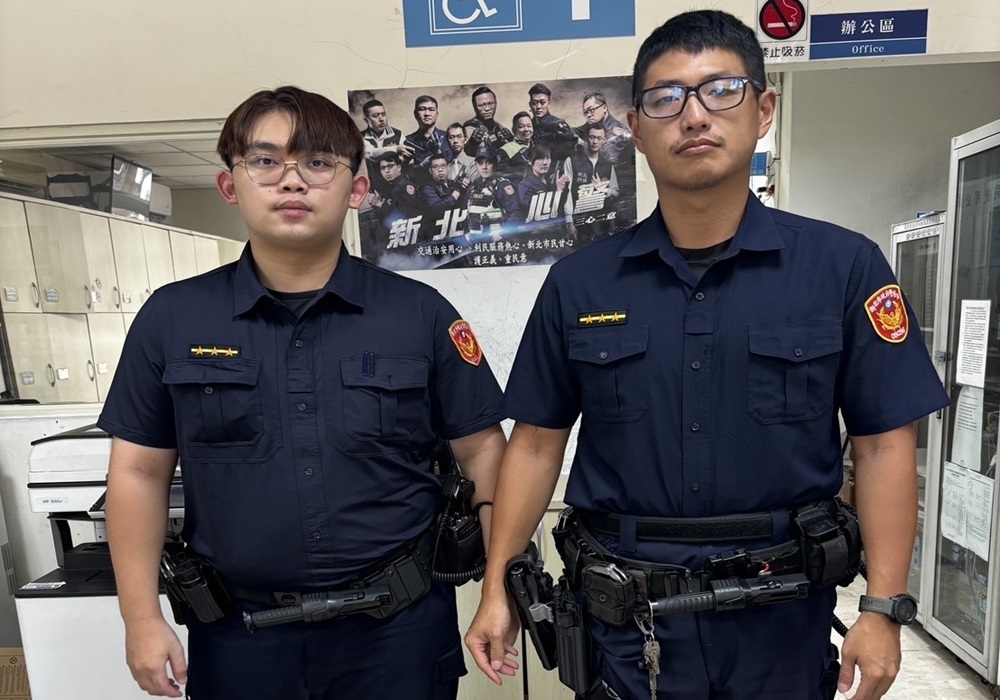 巡邏驚見心臟不適民眾 土城警一路鳴笛3分鐘搶救成功 262 248240922a02