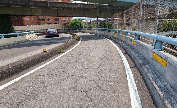 華江橋道路改善與LED路燈換裝 9月24日起夜間分階段封閉車道及匝道