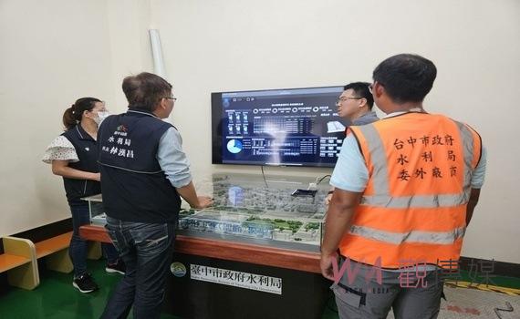 體驗環保之旅 中興大學師生走進綠川礫間水淨場