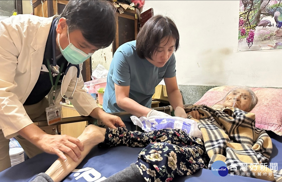 嘉義縣推動「在宅急症照護」，讓家屬大讚抵嘉揪甘心／嘉義縣府提供