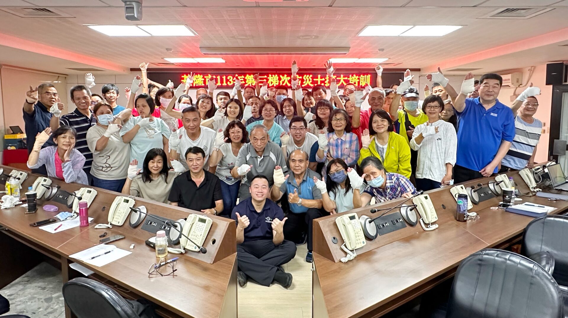 基隆市擴大防災士培訓 提升社區防災韌性