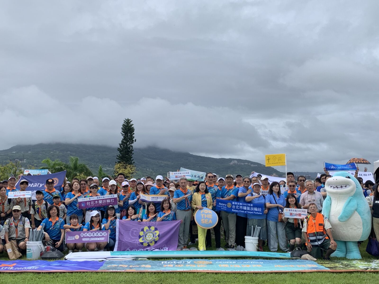 【有影】全民環保行動起跑！國際扶輪3482地區號召600人淨山淨海 249