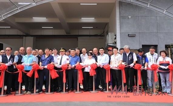 消防第四大隊大肚分隊新廳舍啟用　盧秀燕：給打火弟兄更好環境