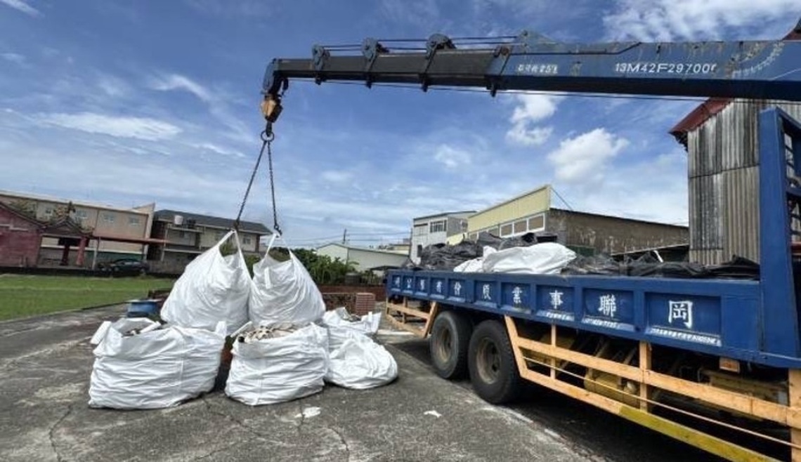 台南石綿廢棄物清理績效冠全台