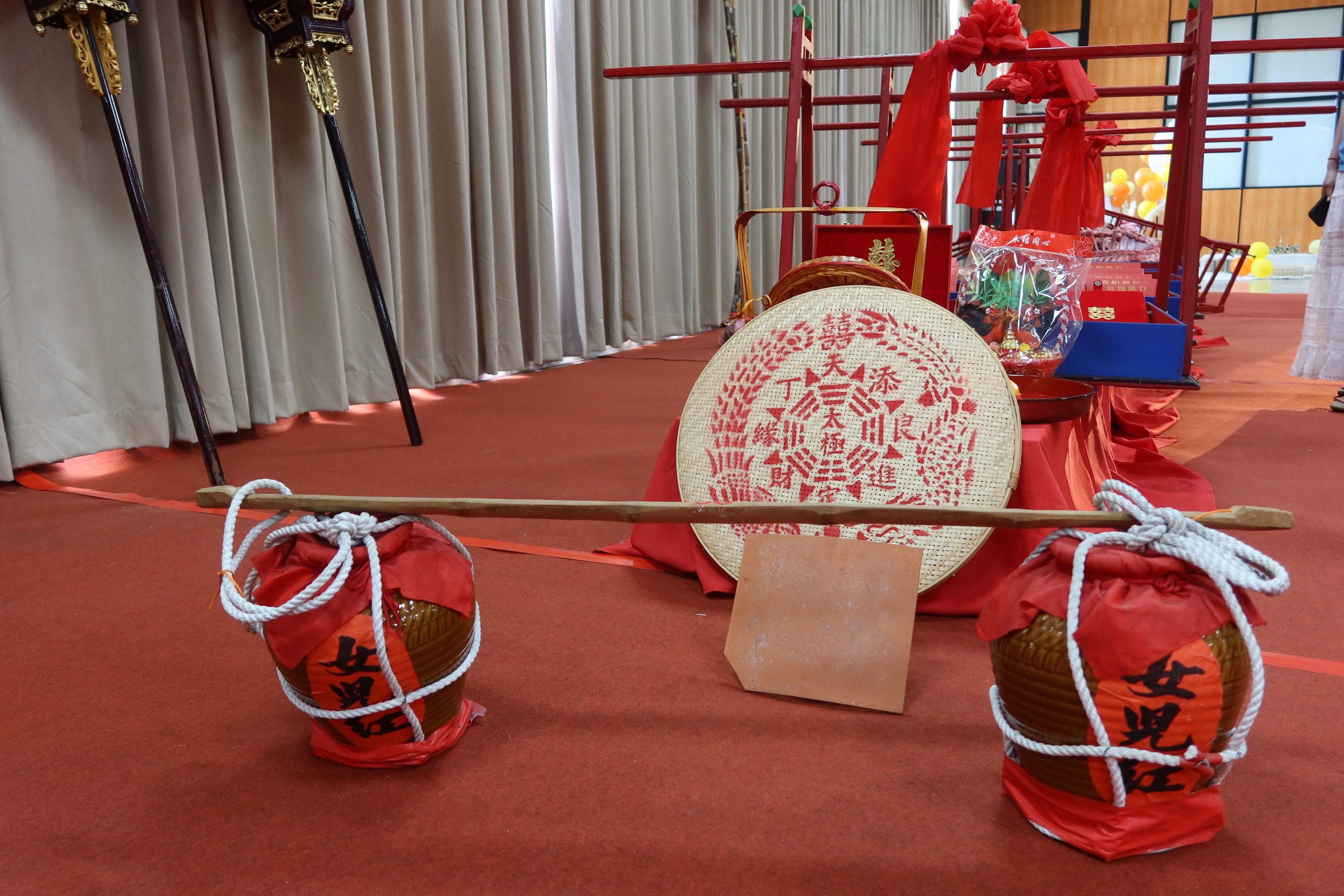 ▲鹿港四季紅秋收系列活動將於10月12、13日熱鬧登場，鎮長許志宏邀請全國的朋友們來鹿港享受這一場多姿多彩的秋季盛會。（記者張溎壕攝）