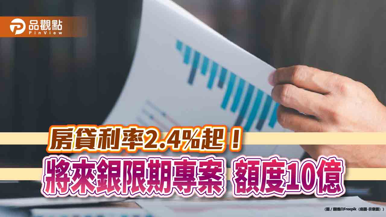 將來銀:無自用住宅購屋、轉增貸 正常收件、撥款!