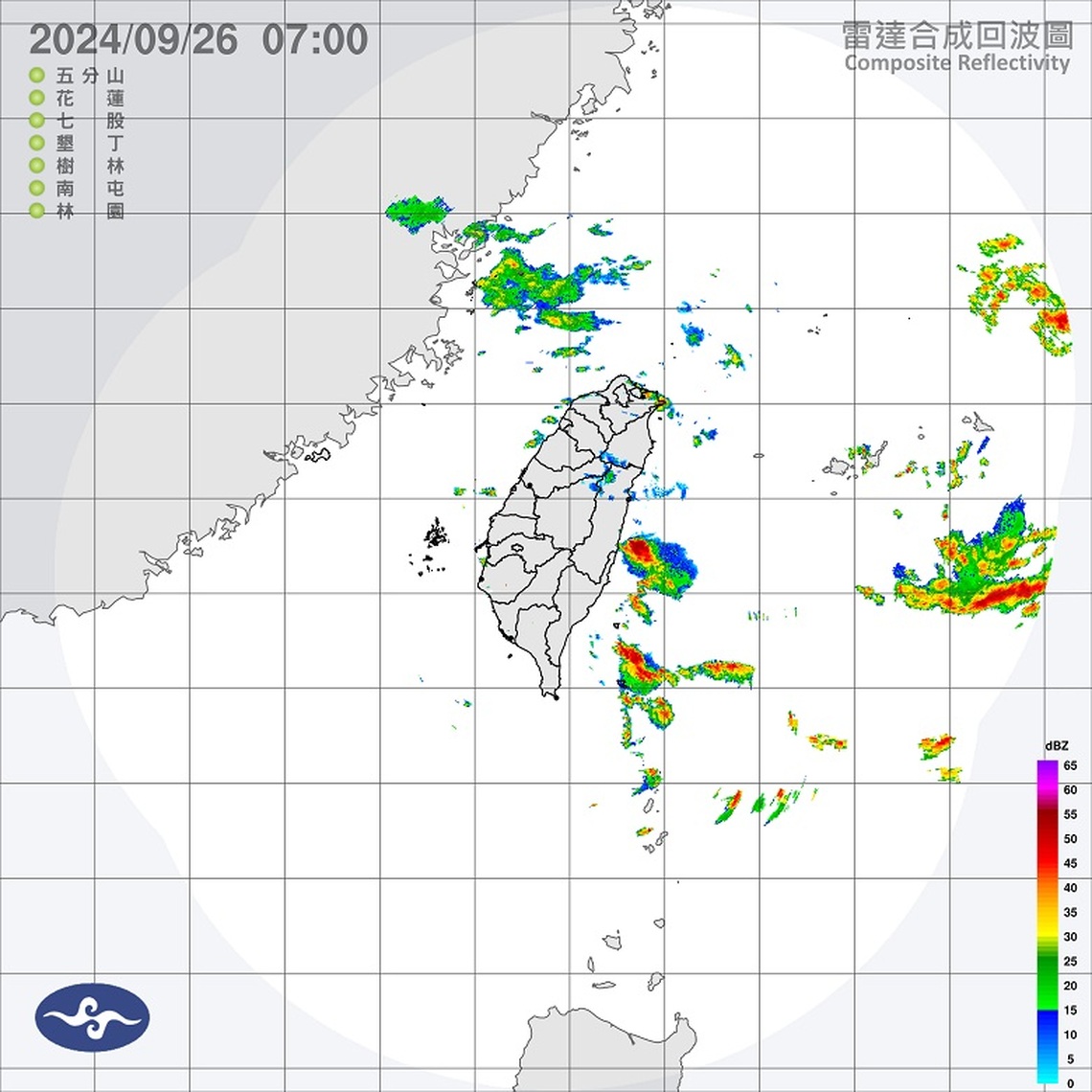 出門帶傘!週四桃園以北防大雨 雨區下午擴及花東