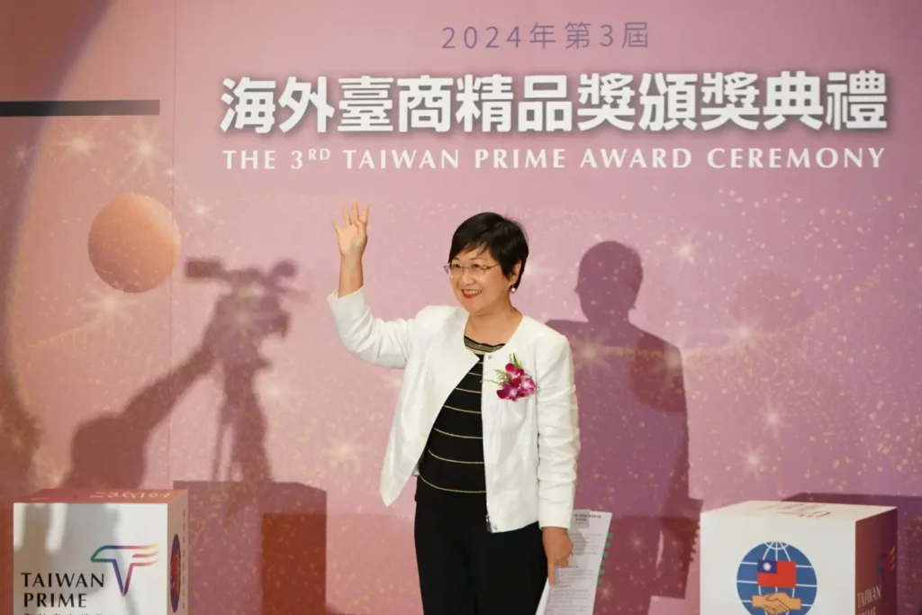 僑務委員會委員長徐佳青期盼讓世界看見更多「Made by Taiwan」的優質臺灣精品Taiwan Prime。