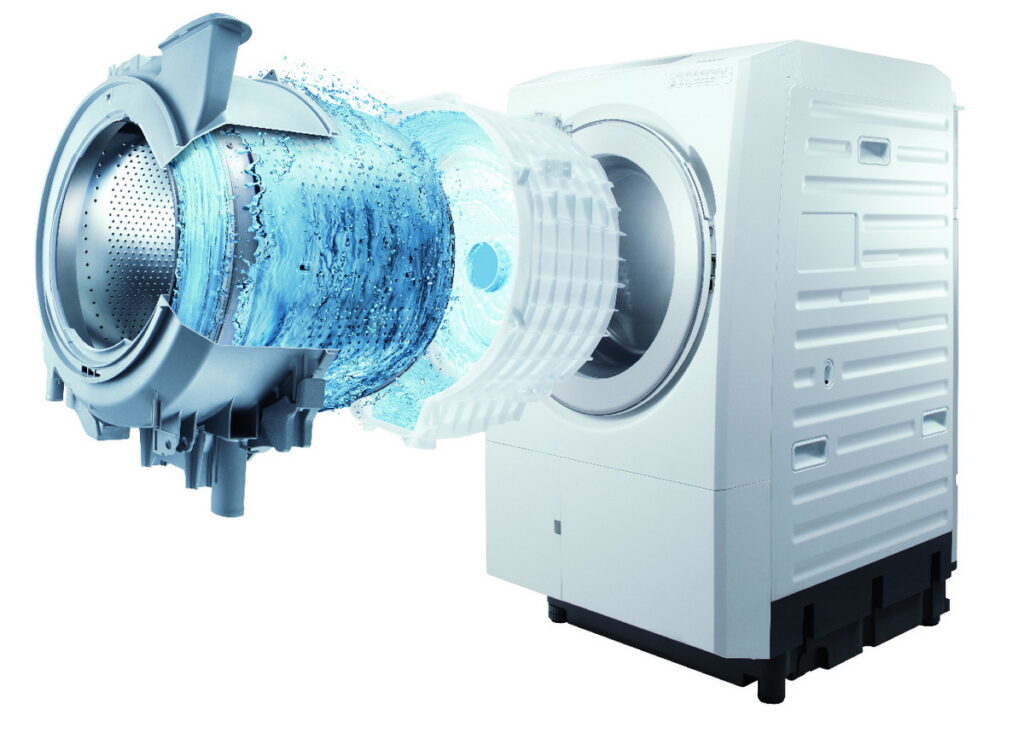 「15KG高階滾筒洗脫烘(BD-SX150JJ)」採用獨家「自主環淨科技」,省去手動清洗