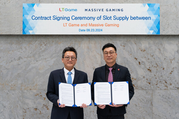 Massive Gaming完成與LT Game的老虎機軟件供應協議