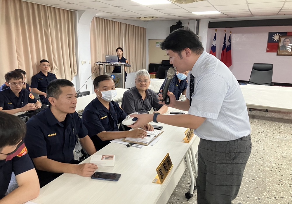 守護波麗士健康權 永和警邀新光醫院辦心靈小綠講座 218 248240925a05