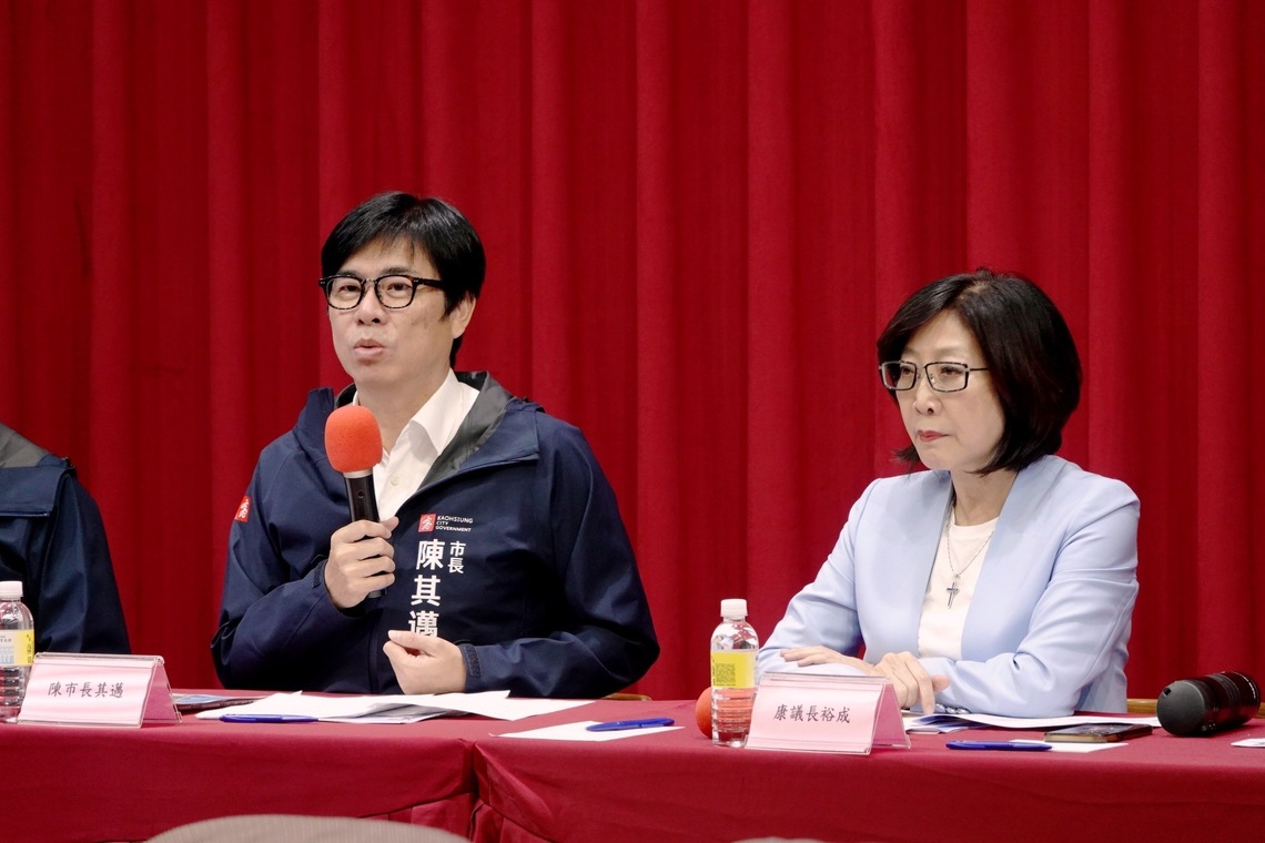 漾新聞|陳其邁說明114年度總預算 康裕成肯定歲入歲出雙續創新高