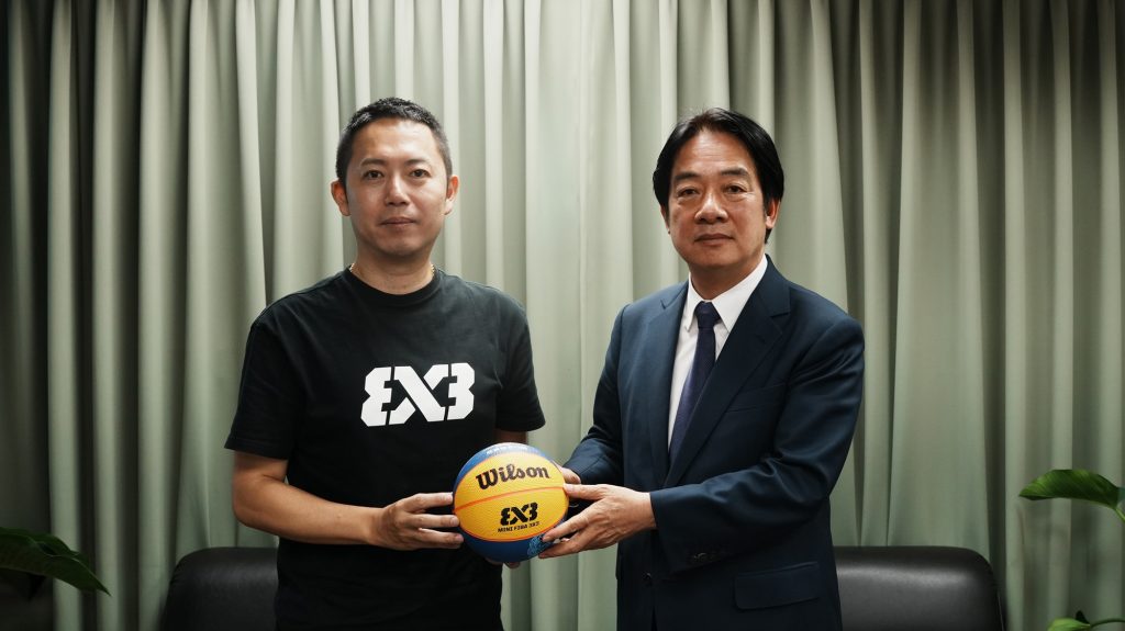 《3×3》總統賴清德重視三對三籃球發展 將推動「總統盃三對三國際籃球邀請賽」