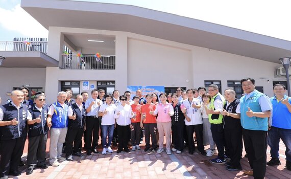 中市神岡國小中央廚房啟用   盧秀燕：投資教育城市才有希望