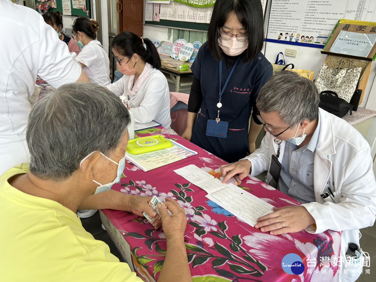 衛福部桃園醫院新屋分院深入沿海社區 義診守護居民健康
